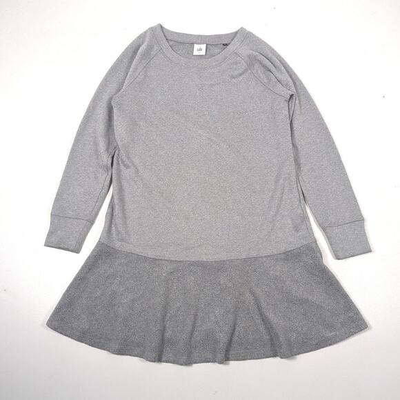 Cabi Dress Women's Size Small Gray Flashdance Sweatshirt Cozy Casual Long Sleeve - Picture 1 of 6